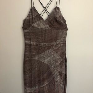Metallic dress